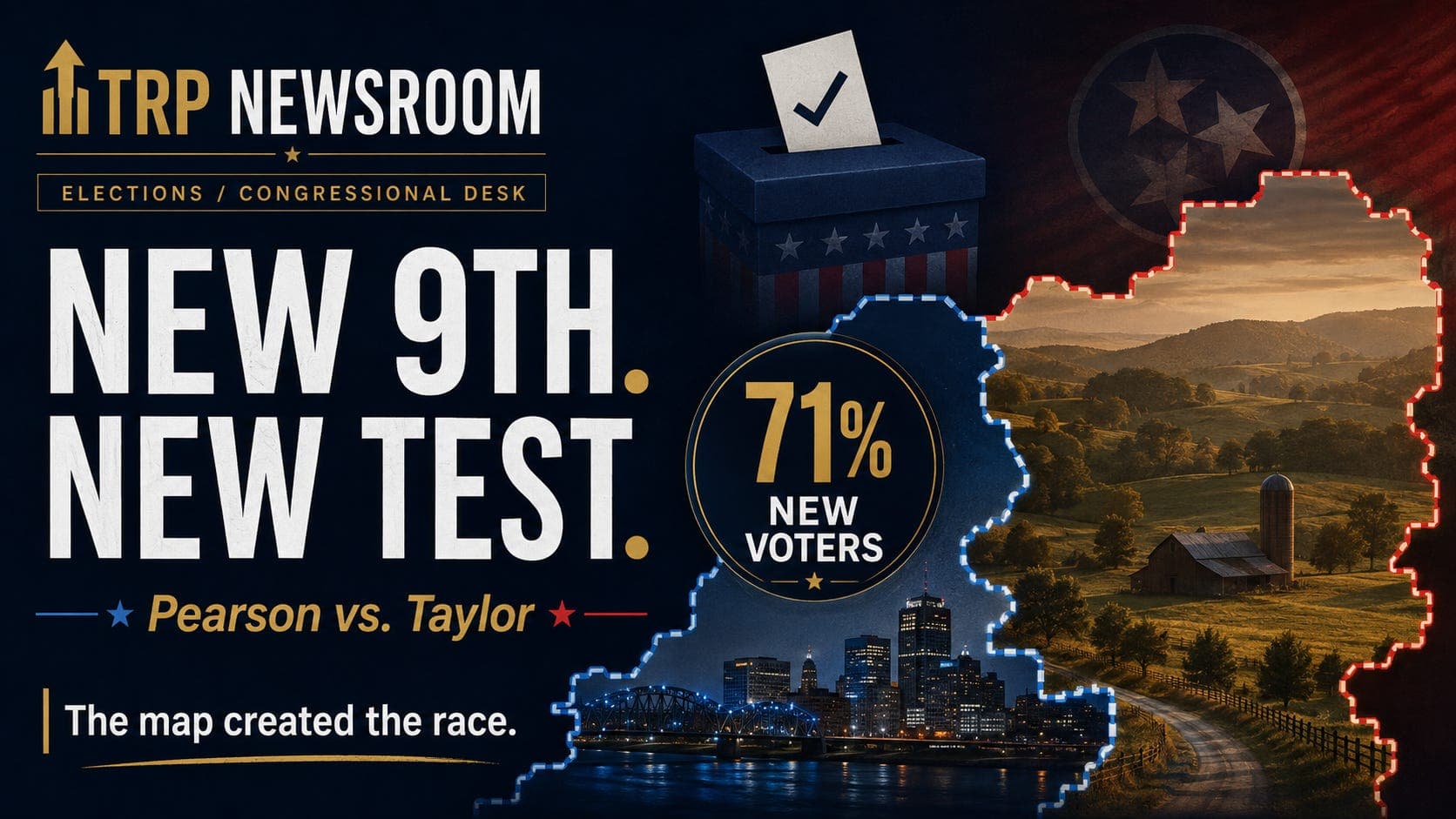 Tennessee Redrew Memphis. November Will Show What the New 9th District Changed.