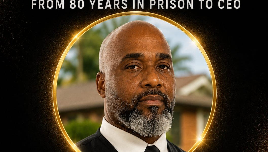 Sentenced to 80 years in prison, he is now a CEO