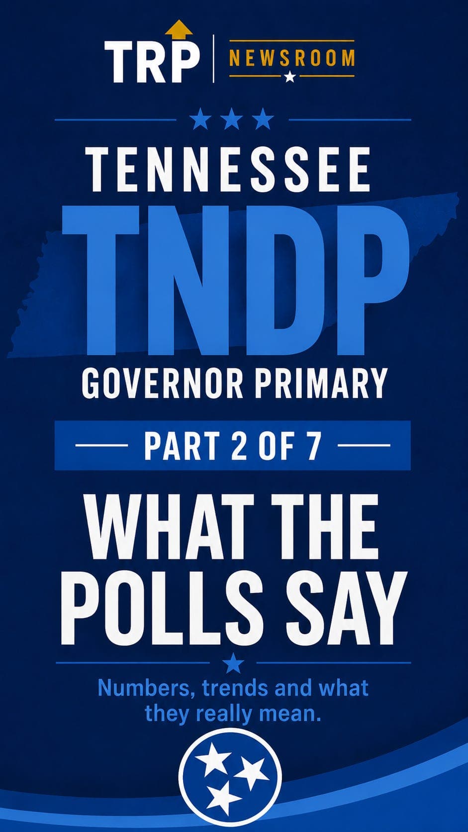 What the Tennessee Democratic governor poll actually says — and what it does not artwork