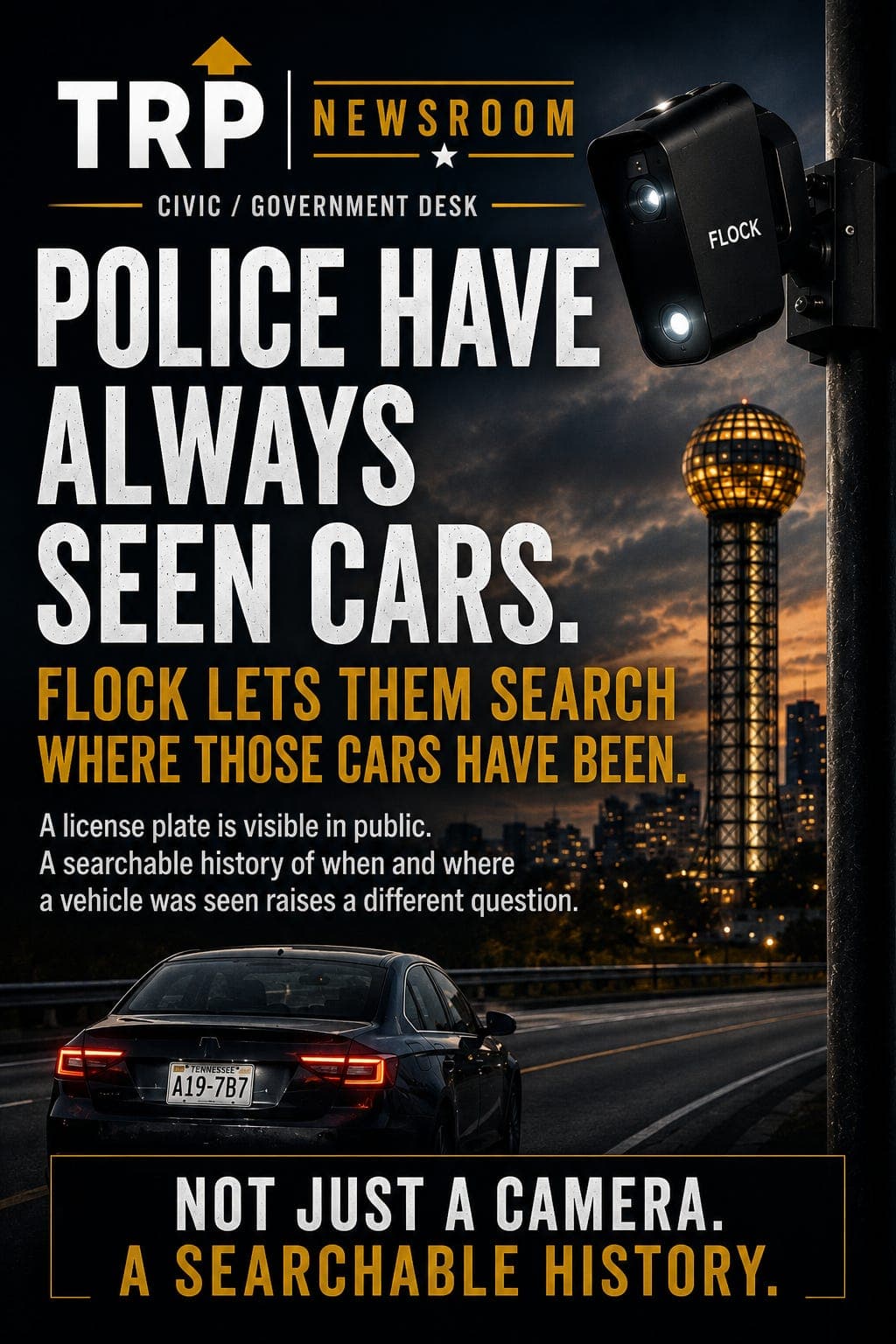 Police Have Always Seen Cars. Flock Lets Them Search Where Those Cars Have Been