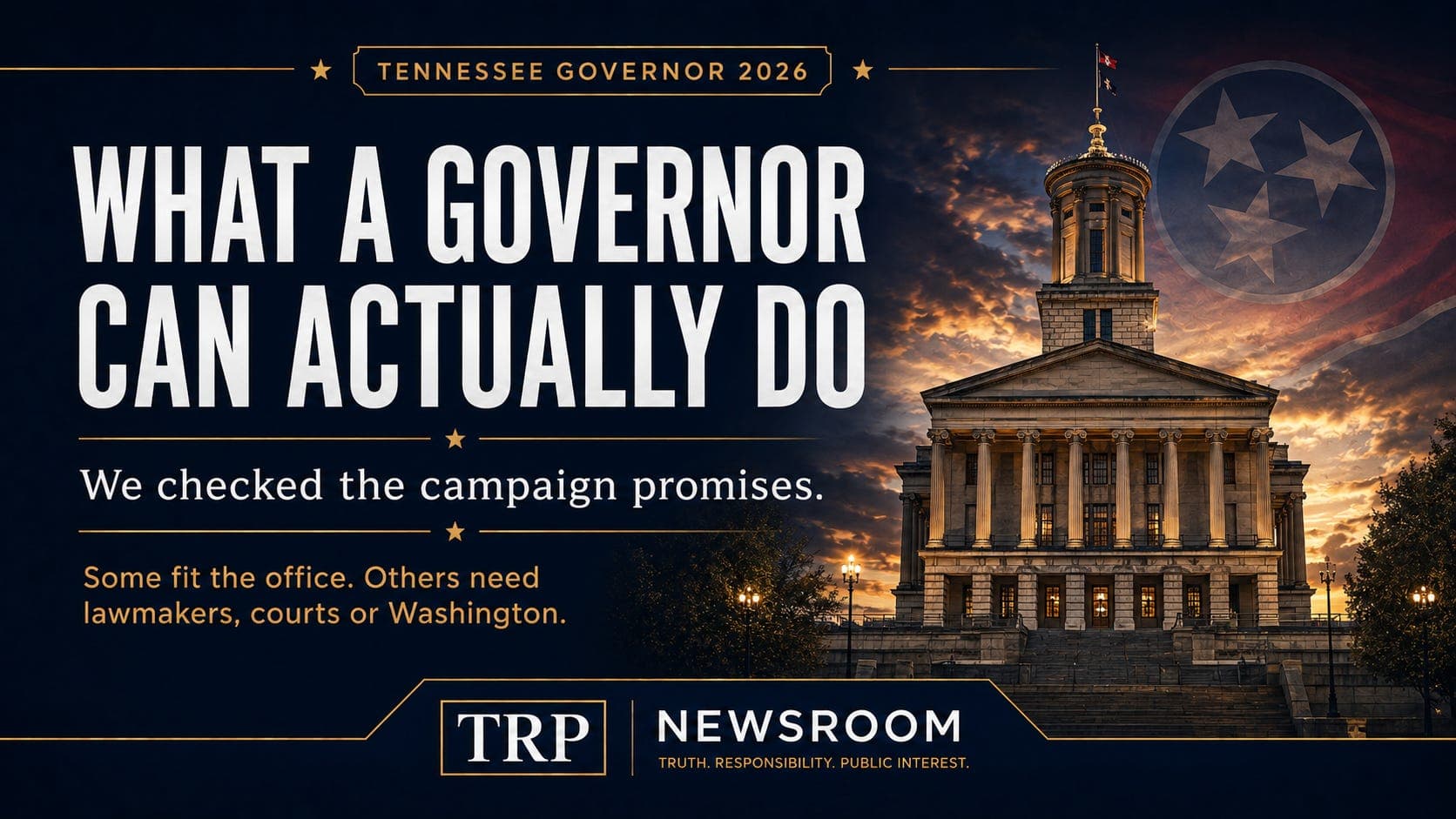 What Can Tennessee’s Governor Actually Do? We Tested the Campaign Promises. artwork