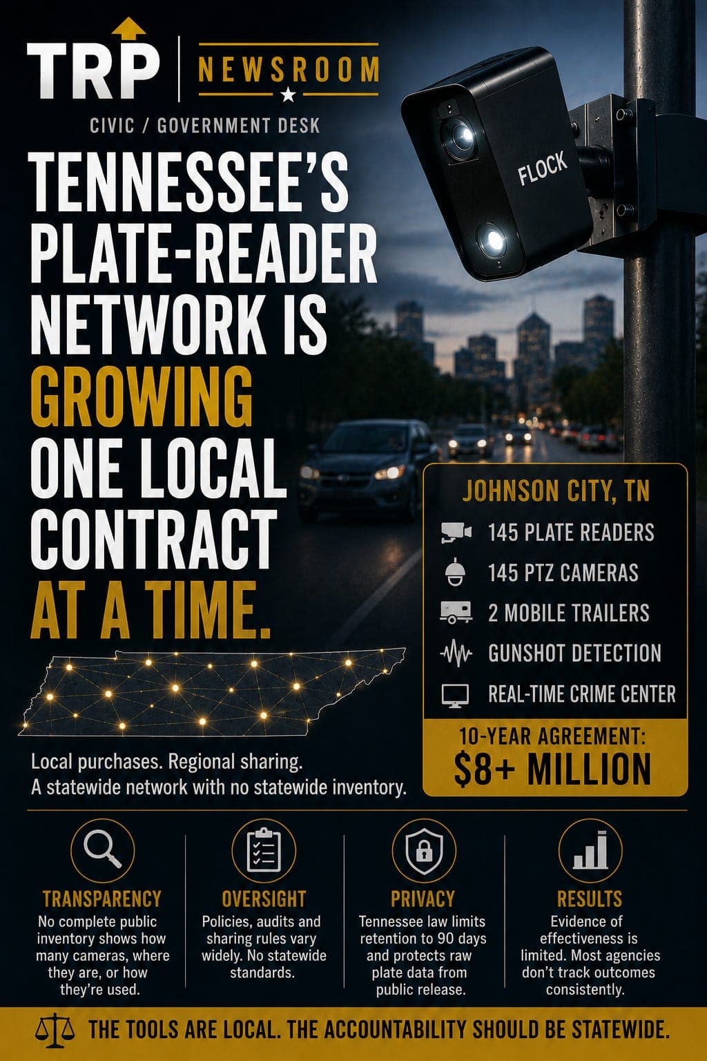 Tennessee’s Plate-Reader Network Is Growing One Local Contract at a Time artwork