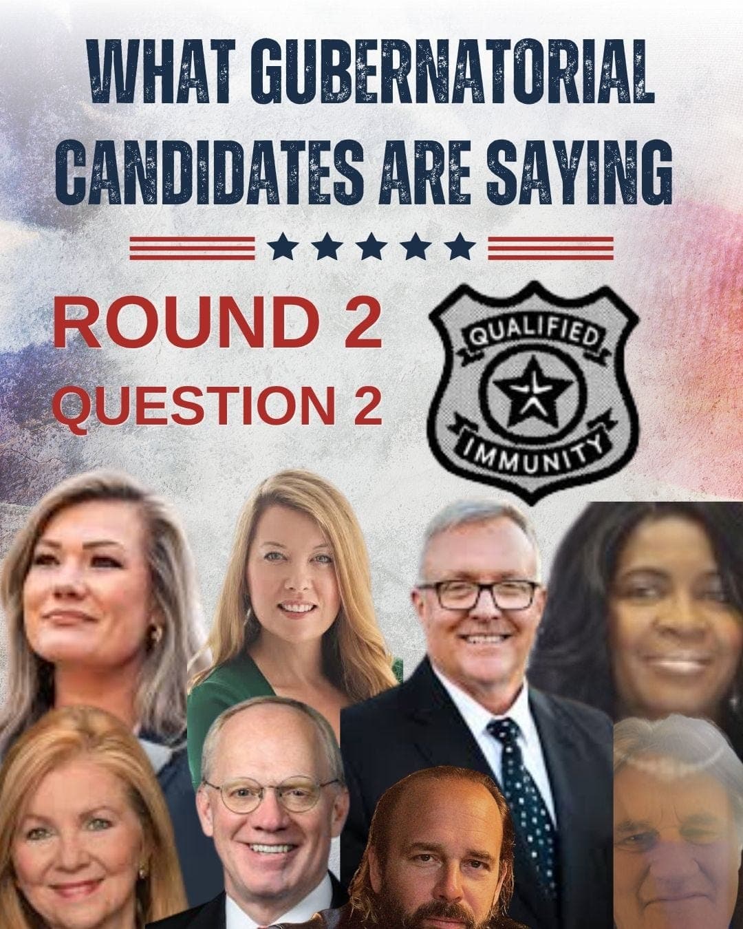 Tennessee governor candidates, side by side: Qualified immunity reveals how candidates define accountability artwork