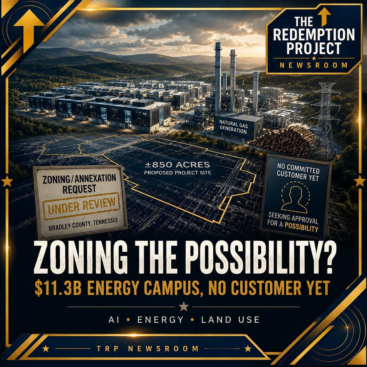 An $11.3 Billion Energy Campus Has No Customer Yet. Cleveland Is Being Asked to Zone the Possibility. artwork
