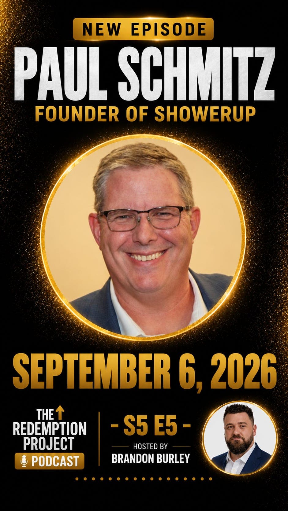 Paul Schmitz, Founder of ShowerUp artwork