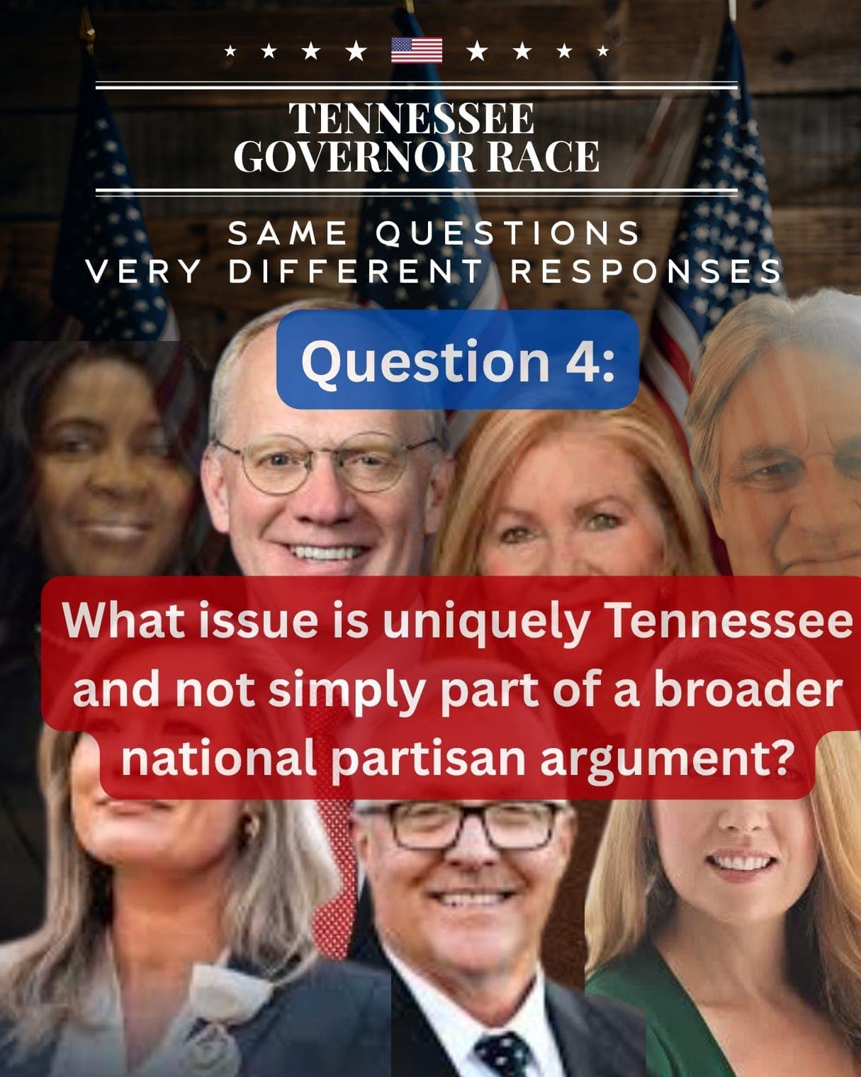 Tennessee governor candidates, side by side: What they believe Tennessee faces that national politics keeps missing artwork