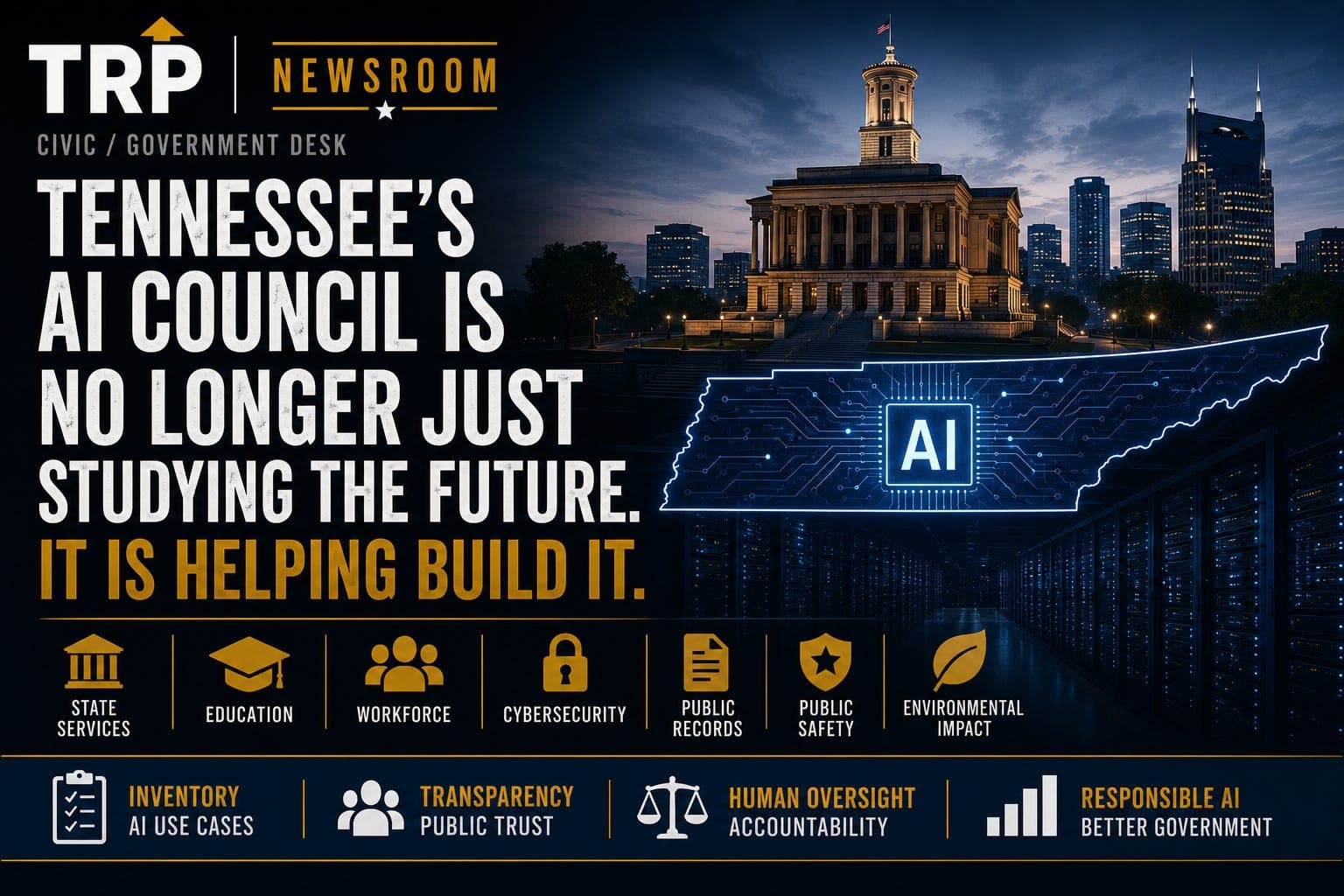 Tennessee’s AI council is no longer just studying the future. It is helping build it. artwork