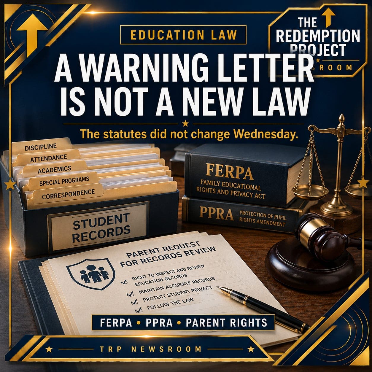 D.C. Warned Schools About Parent Access. The Letter Changes Enforcement Priorities — Not FERPA artwork