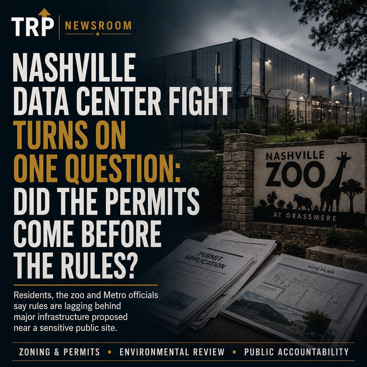 Nashville data center fight turns on one question: did the permits come before the rules?