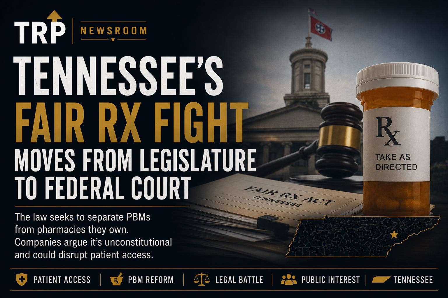 Systems Explained: Tennessee’s Fair Rx fight moves from the legislature to federal court