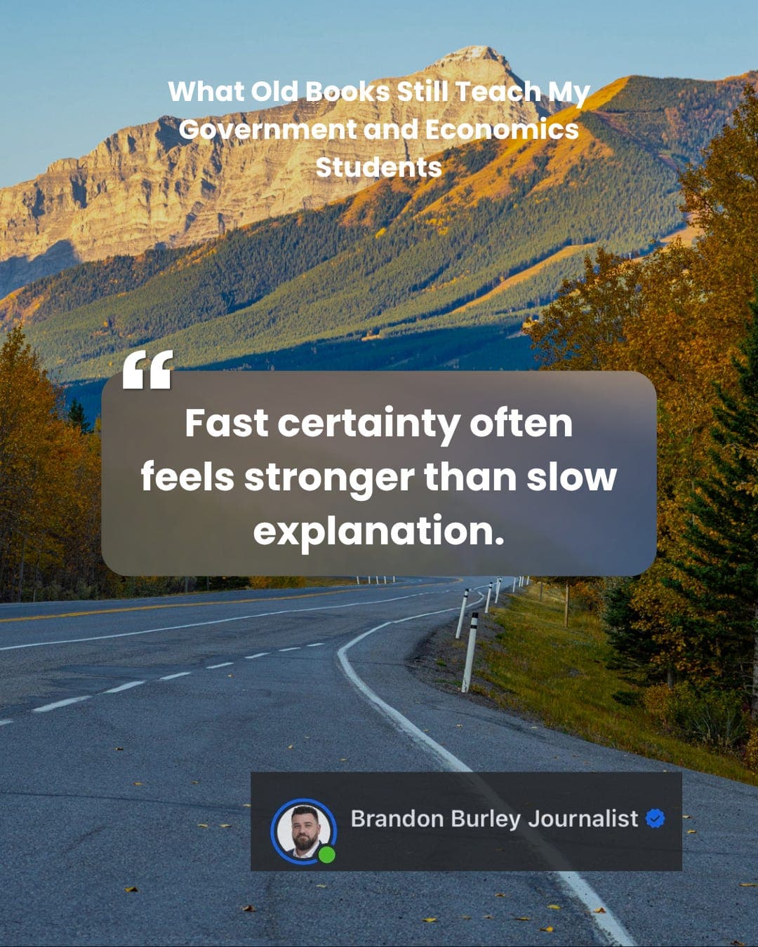 Why Fast Certainty Wins (Even When It Shouldn’t)